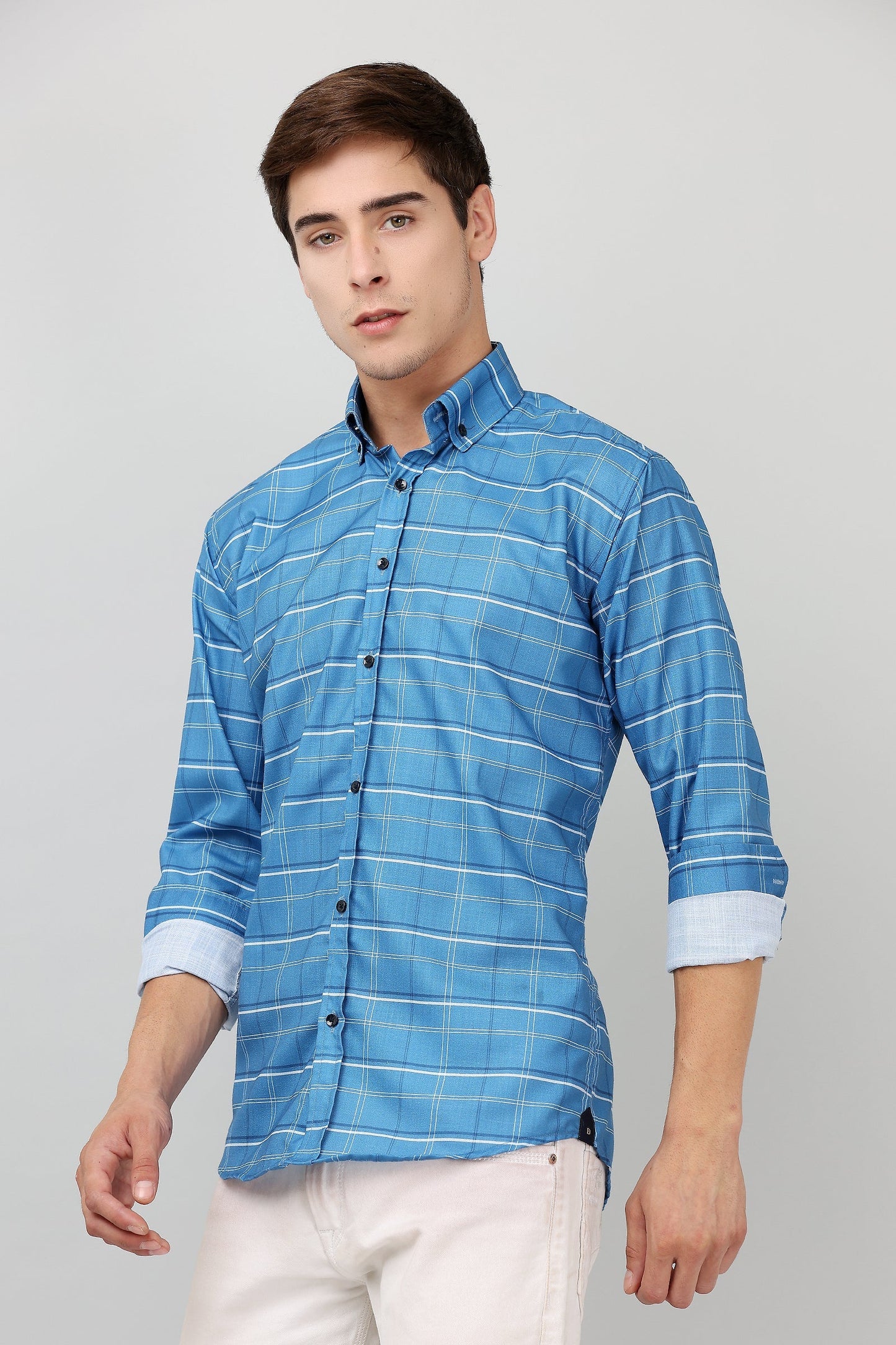 Darnandstitch High Quality Printed Checkered Shirt